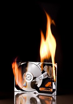 Hard Drive Burning